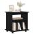 Cabinet mobil Stejar negru 60 x 45 x 55 cm Lemn compozit GartenMobel Dekor
