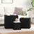 Masa de cuibărit 3 pcs Stejar negru 45 x 45 x 45 cm GartenMobel Dekor