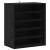 Dulap pentru pantofi Stejar negru 60 x 35 x 70 cm Lemn compozit GartenMobel Dekor