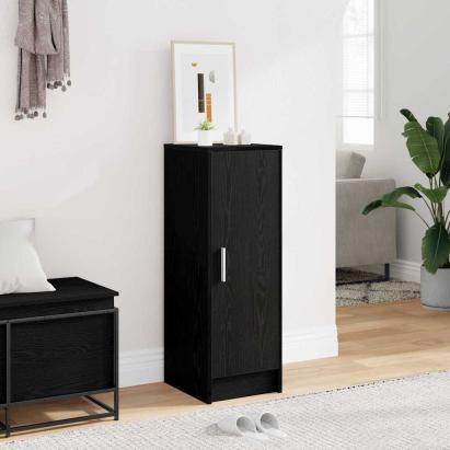 Dulap pentru pantofi Stejar negru 32 x 35 x 92 cm Lemn compozit GartenMobel Dekor