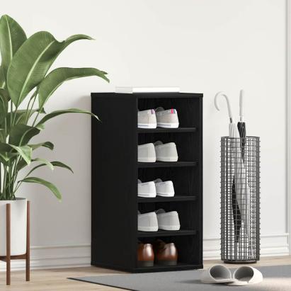 Dulap pentru pantofi Stejar negru 32 x 35 x 70 cm Lemn compozit GartenMobel Dekor