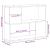 Centru de divertisment Negru 80 x 24 x 63 cm Lemn compozit GartenMobel Dekor
