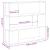 Centru de divertisment Negru 100 x 24 x 94 cm Lemn compozit GartenMobel Dekor