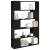 Centru de divertisment Negru 100 x 24 x 155 cm Lemn compozit GartenMobel Dekor