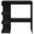 Masă de bar Stejar negru 100 x 48 x 101.5 cm Lemn compozit GartenMobel Dekor