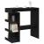 Masă de bar Stejar negru 100 x 48 x 101.5 cm Lemn compozit GartenMobel Dekor
