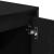 Support TV Negru 102 x 37.5 x 52.5 cm Lemn compozit GartenMobel Dekor