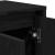 Cabinet TV Negru 120 x 30 x 40.5 cm Lemn compozit GartenMobel Dekor