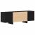 Cabinet TV Negru 120 x 30 x 40.5 cm Lemn compozit GartenMobel Dekor