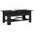 Masă de cafea Stejar negru 102 x 55 x 42 cm Lemn compozit GartenMobel Dekor