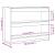 Bibliotecă Lemn vechi 100 x 30 x 72 cm Lemn compozit GartenMobel Dekor