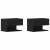 Dulap de noapte cu sertar 2 pcs Stejar negru 46 x 29.5 x 30 cm GartenMobel Dekor