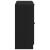 Bufet Negru 60 x 30 x 70 cm Lemn compozit GartenMobel Dekor