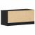 Cabinet TV 2 pcs Negru 80 x 35 x 36.5 cm Lemn compozit GartenMobel Dekor