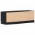 Cabinet TV Negru 102 x 35 x 36.5 cm Lemn compozit GartenMobel Dekor