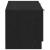 Cabinet TV Negru 102 x 35 x 36.5 cm Lemn compozit GartenMobel Dekor