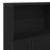 Tablă de pat cu sertar cu raft Stejar Negru 120 x 19 x 103.5 cm GartenMobel Dekor