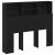 Tablă de pat cu sertar cu raft Stejar Negru 120 x 19 x 103.5 cm GartenMobel Dekor