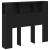 Tablă de pat cu sertar Stejar negru 120 x 19 x 104,5 cm GartenMobel Dekor