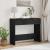 Masă de consolă Stejar negru 90 x 36 x 75 cm Lemn compozit GartenMobel Dekor