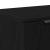 Cabinet TV Stejar negru 102 x 35 x 36.5 cm Lemn compozit GartenMobel Dekor