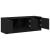Cabinet TV Stejar negru 102 x 35 x 36.5 cm Lemn compozit GartenMobel Dekor