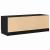 Cabinet TV Stejar negru 102 x 35 x 36.5 cm Lemn compozit GartenMobel Dekor