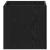 Cutie pentru Vaze Stejar negru 40 x 40 x 40 cm Lemn compozit GartenMobel Dekor