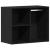 Dulap Cosmetic Stejar negru 80 x 40 x 65 cm Lemn compozit GartenMobel Dekor