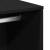 Dulap Cosmetic Stejar negru 80 x 40 x 65 cm Lemn compozit GartenMobel Dekor