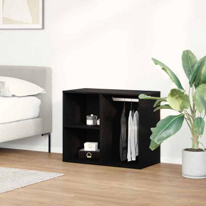 Dulap Cosmetic Stejar negru 80 x 40 x 65 cm Lemn compozit GartenMobel Dekor