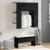 Dulap pentru hol Stejar negru 97.5 x 37 x 99 cm Lemn compozit GartenMobel Dekor