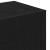 Dulap pentru hol Stejar negru 97.5 x 37 x 99 cm Lemn compozit GartenMobel Dekor