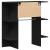 Dulap pentru hol Stejar negru 97.5 x 37 x 99 cm Lemn compozit GartenMobel Dekor