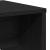 Scaun de toaletă Stejar negru 70 x 35 x 45 cm Lemn compozit GartenMobel Dekor