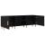 Dulap TV Stejar negru 150 x 30 x 50 cm Lemn compozit GartenMobel Dekor