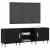 Dulap TV Stejar negru 150 x 30 x 50 cm Lemn compozit GartenMobel Dekor