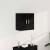 Dulap de perete Stejar negru 60 x 30 x 60 cm Lemn compozit GartenMobel Dekor