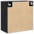 Dulap de perete Stejar negru 60 x 30 x 60 cm Lemn compozit GartenMobel Dekor