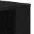 Dulap de perete Stejar negru 80 x 33 x 80 cm Lemn compozit GartenMobel Dekor