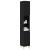 Dulap de Baie Stejar negru 30 x 30 x 190 cm Lemn compozit GartenMobel Dekor