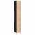 Dulap de Baie Stejar negru 30 x 30 x 190 cm Lemn compozit GartenMobel Dekor