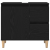 Dulap de Baie cu ușă Stejar negru 65 x 33 x 60 cm Lemn compozit GartenMobel Dekor