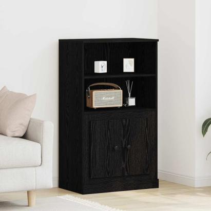 Highboard Stejar Negru 60 x 35.5 x 103.5 cm Lemn compozit GartenMobel Dekor