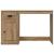 Birou cu sertar stejar artizanal 50 x 115 x 75 cm Lemn compozit GartenMobel Dekor