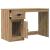 Birou cu sertar stejar artizanal 50 x 115 x 75 cm Lemn compozit GartenMobel Dekor