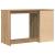 Birou cu sertar stejar artizanal 50 x 115 x 75 cm Lemn compozit GartenMobel Dekor