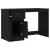 Birou cu sertar Stejar negru 50 x 115 x 75 cm Lemn compozit GartenMobel Dekor