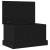 Cutie de depozitare Stejar negru 50 x 30 x 28 cm Lemn compozit GartenMobel Dekor