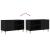 Dulap pentru discuri de vinil Stejar negru 84.5 x 38 x 48 cm GartenMobel Dekor